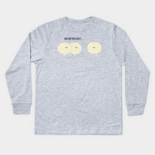 Introvert Kids Long Sleeve T-Shirt